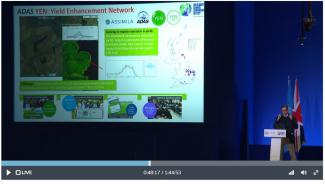 Earth Observation work with the YEN showcased at COP26
